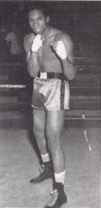 Photo of W.L. Nolen boxing